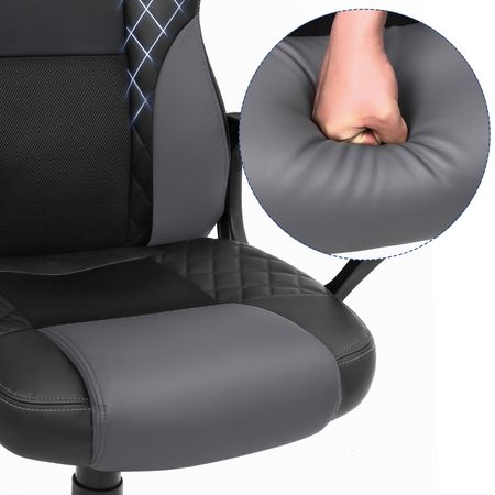 7. Bild von SONGMICS Bürostuhl mit Wippfunktion